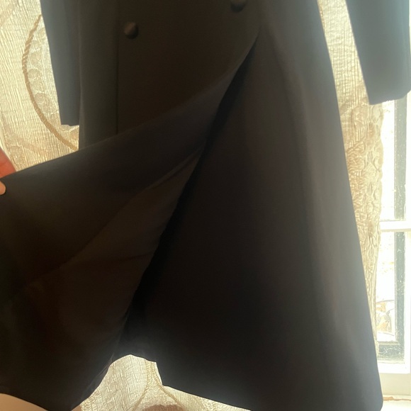 LIKE NEW Size 2 Dorothee Schumacher Emotional Essence Black Midi Dress w/POCKETS - Picture 8 of 9